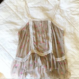 Romantic flowy blouse